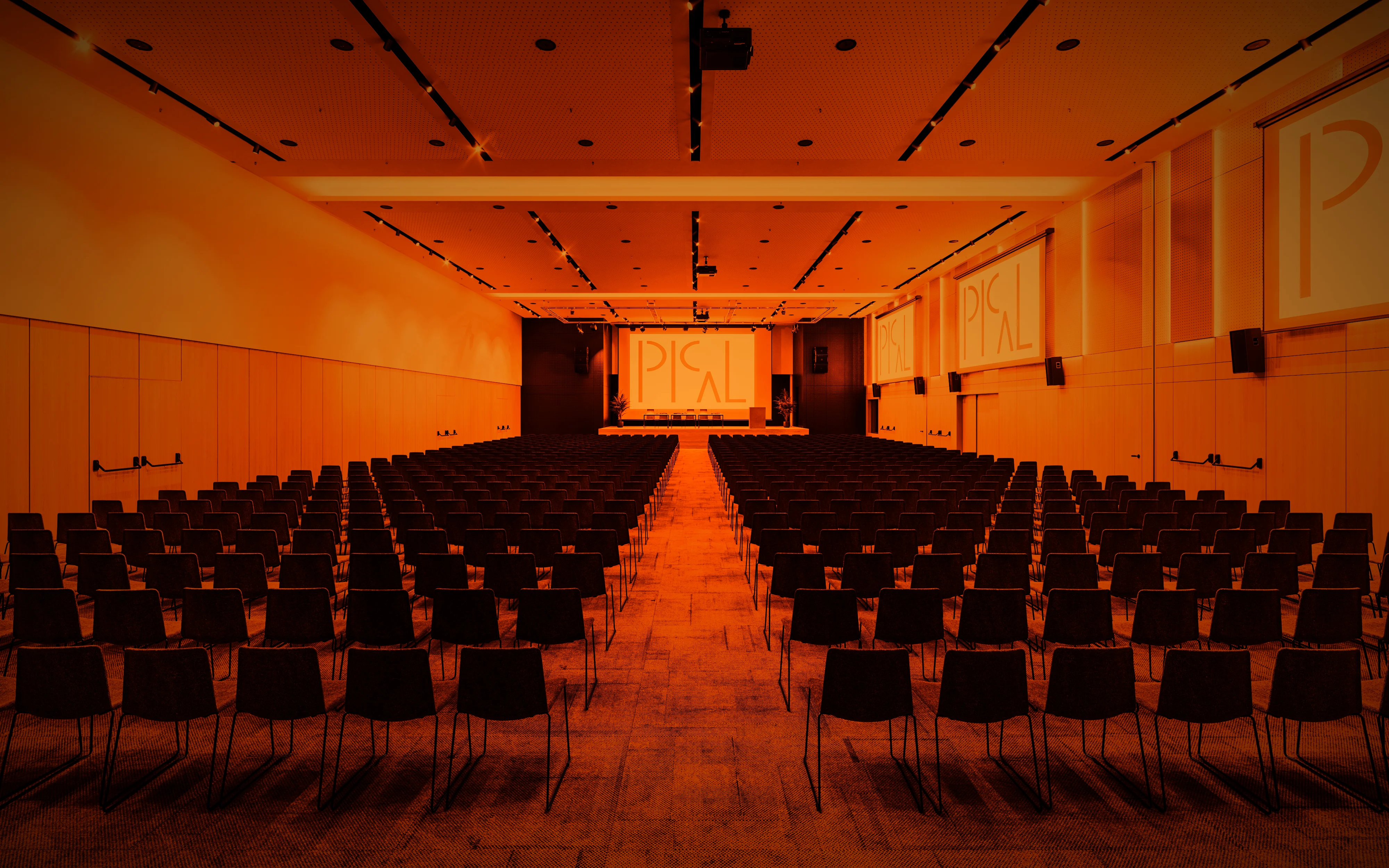 Conference lecture hall